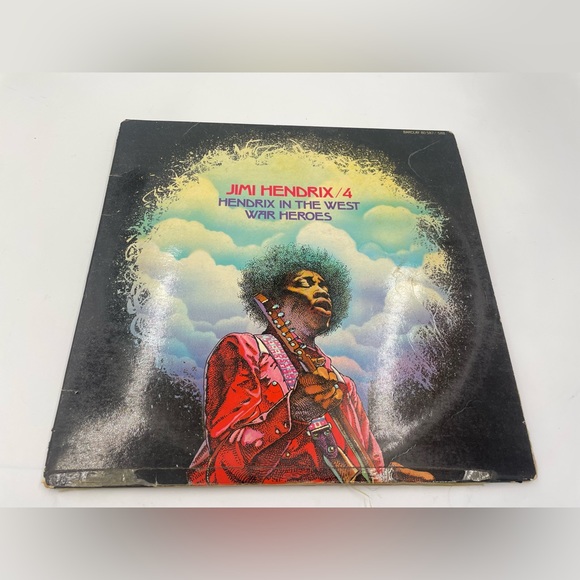Jimi Hendrix Hendrix in the West & War Heroes vinyl (French Import )